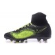 Botas de fútbol de hombre Magista Obra II FG Nike Negro Verde