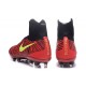 Botas de fútbol de hombre Magista Obra II FG Nike Rojo Amarillo