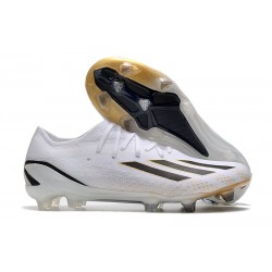 adidas Botas Futbol X Speedportal.1 FG Blanco Oro Negro