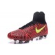 Botas de fútbol de hombre Magista Obra II FG Nike Rojo Amarillo