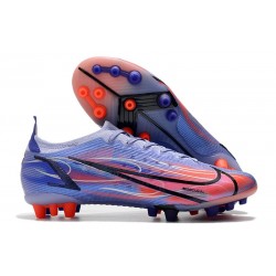 Nike Mercurial Vapor XIV Elite AG Pro Mbappe Lila Claro Plateado Metalizado