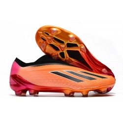 Bota adidas X Speedportal+ FG Naranja Negro