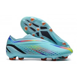 Bota adidas X Speedportal+ FG Transparente Agua Rojo Azul