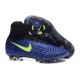 Nike Magista Obra 2 FG ACC 2017 Botas de Futbol Azul Oscuro Amarillo