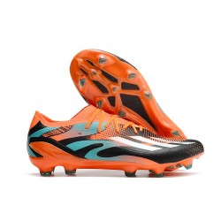 adidas X Speedportal.1 FG Messi Equipo Solar Naranja Plateado Met Negro