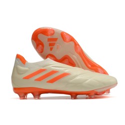 adidas Copa Pure+ FG Off Blanco Equipo Solar Naranja