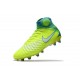 Nike Zapatillas de Futbol Nuevo Magista Obra II FG Amarillo Azul