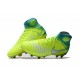 Nike Zapatillas de Futbol Nuevo Magista Obra II FG Amarillo Azul