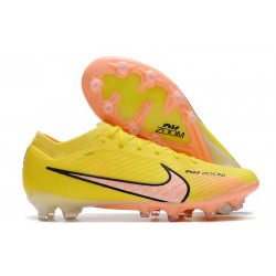 Nike Zoom Mercurial Vapor 15 Elite AG Amarillo strike Brillo de Atardecer Casi Uva