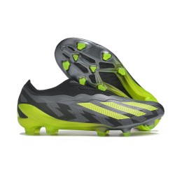 Adidas X Crazyfast.1 LL FG Negro Team Amarillo Solar 2 Gris
