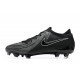 Botas de Fútbol de Phantom Venom Elite FG Nike Negro Amarillo Fluorescente