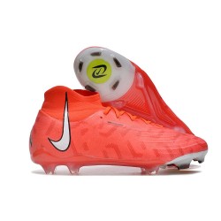 Bota de Futbol Nike Phantom Luna Elite FG Carmesí Vivo Blanco