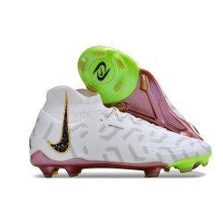 Bota de Futbol Nike Phantom Luna Elite FG X WWC Blanco Negro Oro