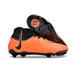 Bota de Futbol Nike Phantom Luna Elite FG Naranja Negro