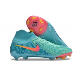 Nike Phantom Luna 2 Elite FG LV8 Verde Resplandor Negro