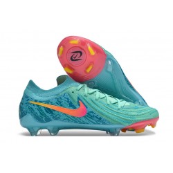 Nike Phantom Luna 2 Elite L FG LV8 Verde Resplandor Negro