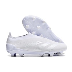 Botas adidas Predator Elite FG Blanco Plateado Met