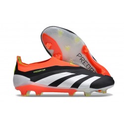 Botas adidas Predator Elite FG Negro Blanco Rojo
