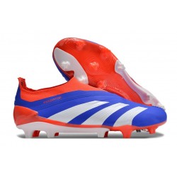 Botas adidas Predator Elite FG Azul Blanco Rojo