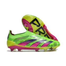 Botas adidas Predator Elite FG Team Verde Solar Team Shock Amarillo Limón Lúcido