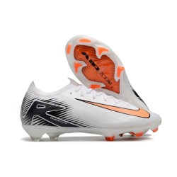 Nike Air Zoom Mercurial Vapor XVI Elite FG Blanco Naranja Negro