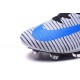 Bota Nuevas Nike Mercurial Superfly V ACC FG - Blanco Azul
