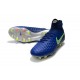 Nuevas 2017 Zapatos de Futbol Nike Magista Obra II FG - Cián