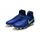 Nuevas 2017 Zapatos de Futbol Nike Magista Obra II FG - Cián