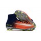 Botines Futbol Nike Mercurial Superfly V FG 2017 - Azul Royal Cromo Carmesi