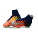 Botines Futbol Nike Mercurial Superfly V FG 2017 - Azul Royal Cromo Carmesi