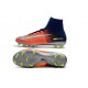 Botines Futbol Nike Mercurial Superfly V FG 2017 - Azul Royal Cromo Carmesi