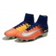 Botines Futbol Nike Mercurial Superfly V FG 2017 - Azul Royal Cromo Carmesi
