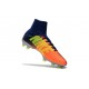 Botines Futbol Nike Mercurial Superfly V FG 2017 - Azul Royal Cromo Carmesi
