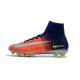 Botines Futbol Nike Mercurial Superfly V FG 2017 - Azul Royal Cromo Carmesi