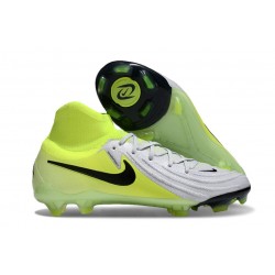 Nike Phantom Luna 2 Elite FG Plateado metalizado Negro Voltio