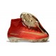 Botines Futbol Nike Mercurial Superfly V CR7 FG 2017 Rojo Oro