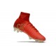 Botines Futbol Nike Mercurial Superfly V CR7 FG 2017 Rojo Oro