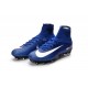 Bota Nuevas Nike Mercurial Superfly V ACC FG - Azul Blanco