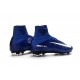Bota Nuevas Nike Mercurial Superfly V ACC FG - Azul Blanco