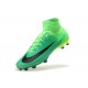 Nike Mercurial Superfly 5 FG Zapatos de Fútbol Verde Negro