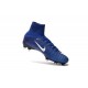 Bota Nuevas Nike Mercurial Superfly V ACC FG - Azul Blanco