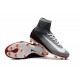 Nike Mercurial Superfly 5 FG Zapatos de Fútbol Negro Gris Blanco