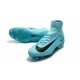 Nike Mercurial Superfly 5 FG Zapatos de Fútbol Azul Negro