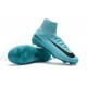 Nike Mercurial Superfly 5 FG Zapatos de Fútbol Azul Negro
