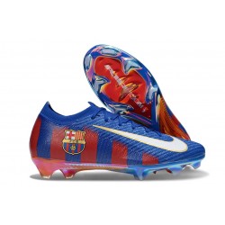 Botas de Futbol Nike Mercurial Vapor 16 Elite FG Barcelona Azul Blanco Rojo