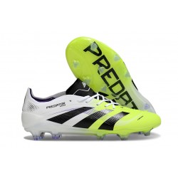 Botas adidas Predator Elite FG Ftwr Blanco Negro Limón Lúcido