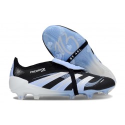 adidas Predator Elite Tongue FG Negro Blanco Azul