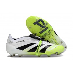 adidas Predator Elite Tongue FG Ftwr Blanco Negro Limón Lúcido