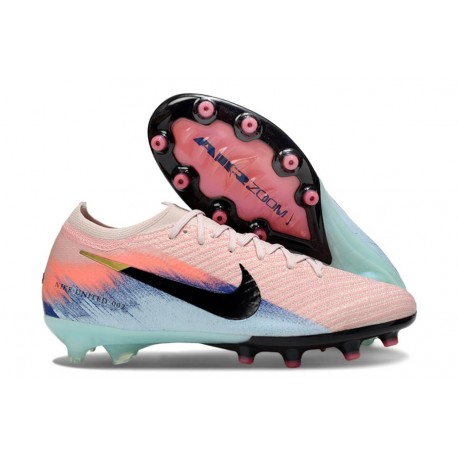 Nike Air Zoom Mercurial Vapor XVI Elite AG KM Naranja Azul Negro