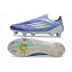 Adidas F50 Elite Laceless SG Pro Violeta Tone Limón Lúcido Morado Rush